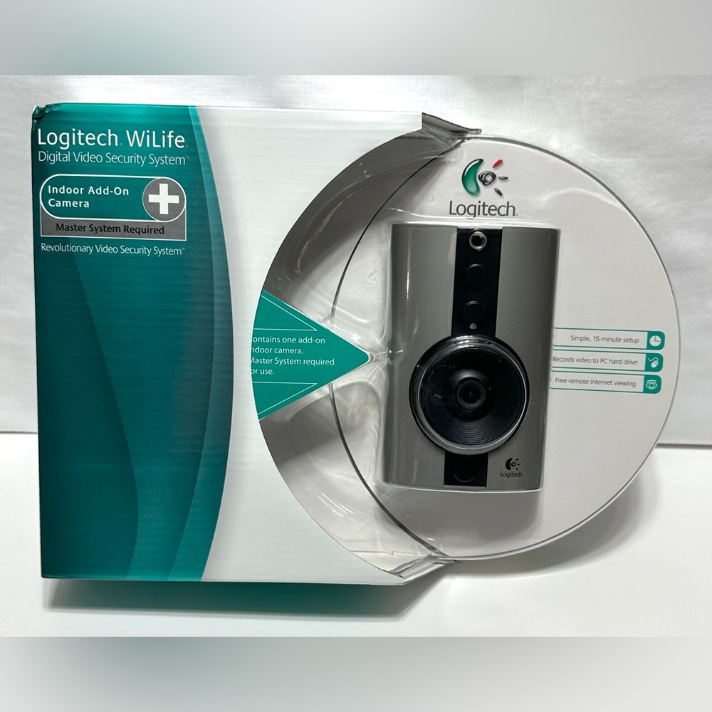 Logitech WiLife Video Security System CLC-110i Camera Software Receiver - Picture 15 of 15